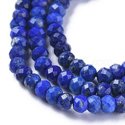 Natural Lapis Lazuli Beads Strands&nbsp;G-E560-Q01