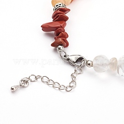 Chakra Chips Natural Gemstone Beaded Bracelets&nbsp;BJEW-JB05933