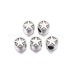 Tibetan Style Alloy European Beads&nbsp;X-TIBE-S314-77AS-RS
