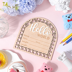 Wooden Baby Photo Props&nbsp;DJEW-WH0015-110A