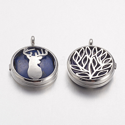 Natural Lapis Lazuli Pendants&nbsp;X-G-G910-J07
