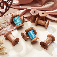Wooden Empty Spools for Wire&nbsp;TOOL-WH0125-86