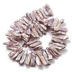 Natural Baroque Keshi Pearl Beads Strands&nbsp;PEAR-P064-03D-02A