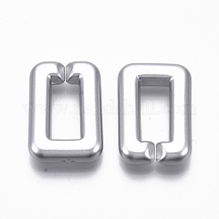 Spray Painted CCB Plastic Linking Rings&nbsp;CCB-R104-10A-03