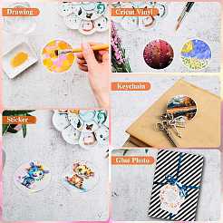 40Pcs Transparent Acrylic Pendants&nbsp;OACR-FS0002-79