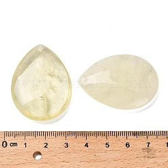 Natural Lemon Jade Pendants&nbsp;G-Z088-02B