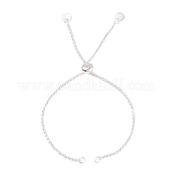 304 Stainless Steel Rolo Chain Slider Bracelet Making&nbsp;AJEW-JB01111