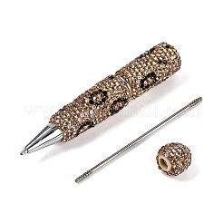 Iron Beadable Pen&nbsp;AJEW-R001-04G