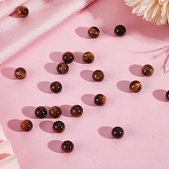120Pcs Natural Tiger Eye Beads&nbsp;G-PA0001-05B