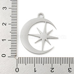Non-Tarnish 304 Stainless Steel Pendants&nbsp;STAS-B056-26P-04