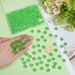 200Pcs Transparent Acrylic Beads&nbsp;OACR-SP0002-40B