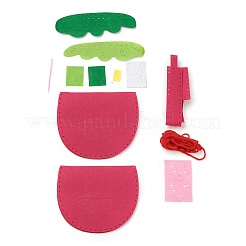 Non Woven Fabric Embroidery Needle Felt Sewing Craft of Pretty Bag Kids&nbsp;DIY-H140-13