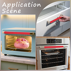 PU Leather Refrigerator Handle Protective Cover&nbsp;DIY-CL0002-40C