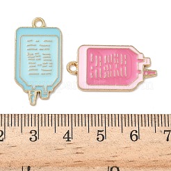 Alloy Enamel Pendants&nbsp;FIND-C074-08B