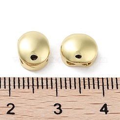 Oval Brass Beads&nbsp;KK-E102-25G-02