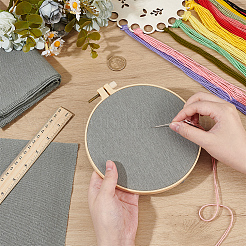 Linen Fabric&nbsp;DIY-WH0430-153A-05