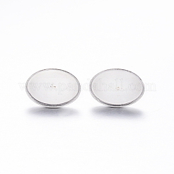 304 Stainless Steel Stud Earring Findings&nbsp;STAS-N0014-57P