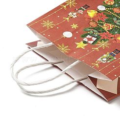Christmas Nutcracker Kraft Paper Bags&nbsp;ABAG-B006-03C