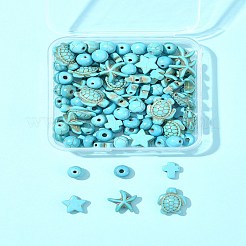 Synthetic Turquoise Beads Set&nbsp;G-FS0005-82