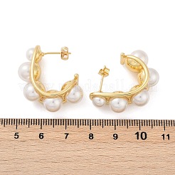 Brass Stud Earrings&nbsp;KK-U058-66G