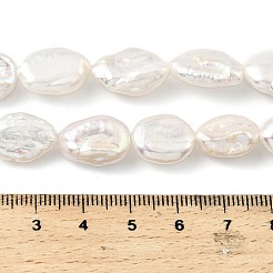 Baroque Natural Keshi Pearl Beads Strands&nbsp;PEAR-B004-14A-01A