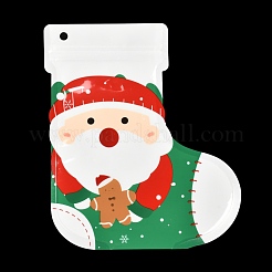 Christmas Theme Boots Plastic Gift Bags&nbsp;ABAG-G008-01A