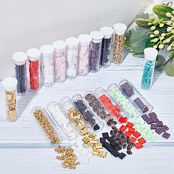 DIY Glass Seed Beads Jewelry Making Making Kit&nbsp;SEED-NB0001-63