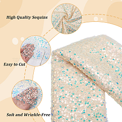 Polyester & PET Gauze Fabric&nbsp;DIY-WH20001-74C