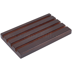 4-Slot Wood Display Holder for Commemorative Coin&nbsp;ODIS-WH0038-91
