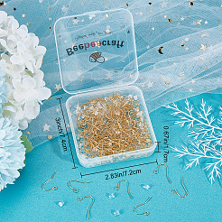 100Pcs 304 Stainless Steel Earring Hooks&nbsp;STAS-BBC0008-78A