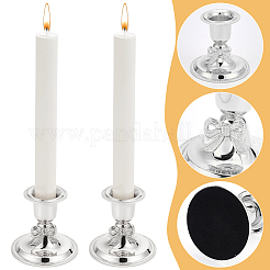 Zinc Alloy Candle Holders&nbsp;AJEW-WR0003-13S