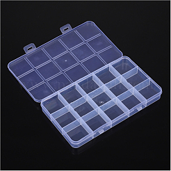 Transparent Plastic Bead Containers&nbsp;X1-CON-YW0001-10