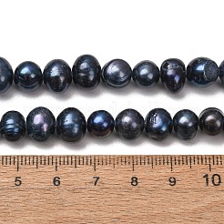 Natural Cultured Freshwater Pearl Beads Strands&nbsp;PA-CBABE82-07