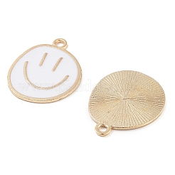 Alloy Enamel Pendants&nbsp;PALLOY-S192-03G-01