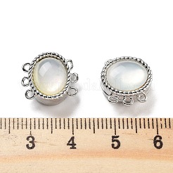 Brass Magnetic Clasps&nbsp;KK-C066-11P-01
