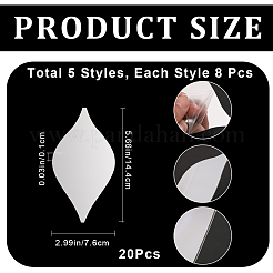 DIY Self-adhesive Acrylic Mirror Wall Decoration&nbsp;DIY-WH0449-93