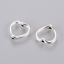 Tibetan Style Heart Bead Frames&nbsp;X-LF11198Y-NF