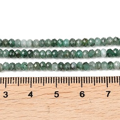 Natural Emerald Beads Strands&nbsp;G-B175-A19-2x3mm