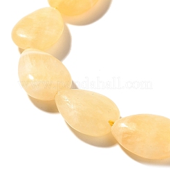 Natural Yellow Jade Beads Strands&nbsp;G-I377-A04