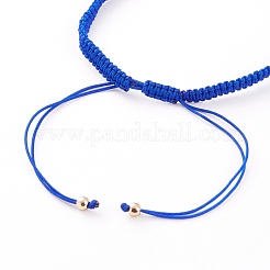 Adjustable Nylon Thread Braided Bead Bracelet Making&nbsp;AJEW-JB00893