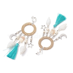 Shell Stud Earrings&nbsp;EJEW-TA00615-03