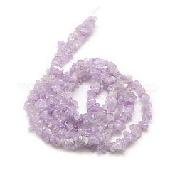 Natural Lavender Amethyst Beads Strands&nbsp;X-G-P035-12