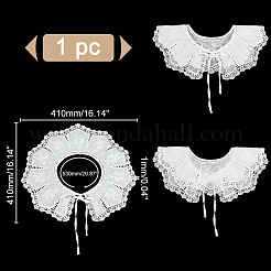 Polyester Computerized Embroidery Collar&nbsp;AJEW-WH0250-78
