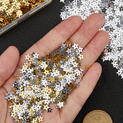 100G 2 Colors PET Paillette/Sequins Pendants&nbsp;KY-CY0001-02