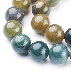 Natural Indian Agate Beads Strands&nbsp;GSR10mmC002