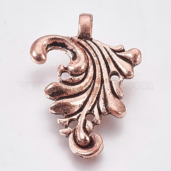 Eco-Friendly Zinc Alloy Hook Clasps&nbsp;PALLOY-WH0031-03R