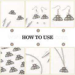 30Pcs Tibetan Style Alloy Pendants&nbsp;FIND-SZ0003-49