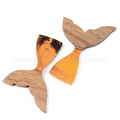 Resin & Walnut Wood Pendants&nbsp;RESI-S389-032A-A01