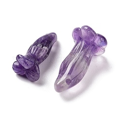 Natural Amethyst Pendants&nbsp;G-K383-01B