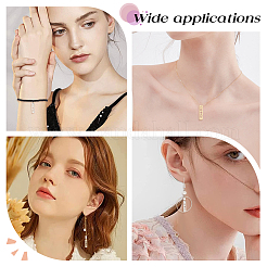 16Pcs 2 Colors Brass Moon Phase Bar Pendants&nbsp;KK-BBC0004-44